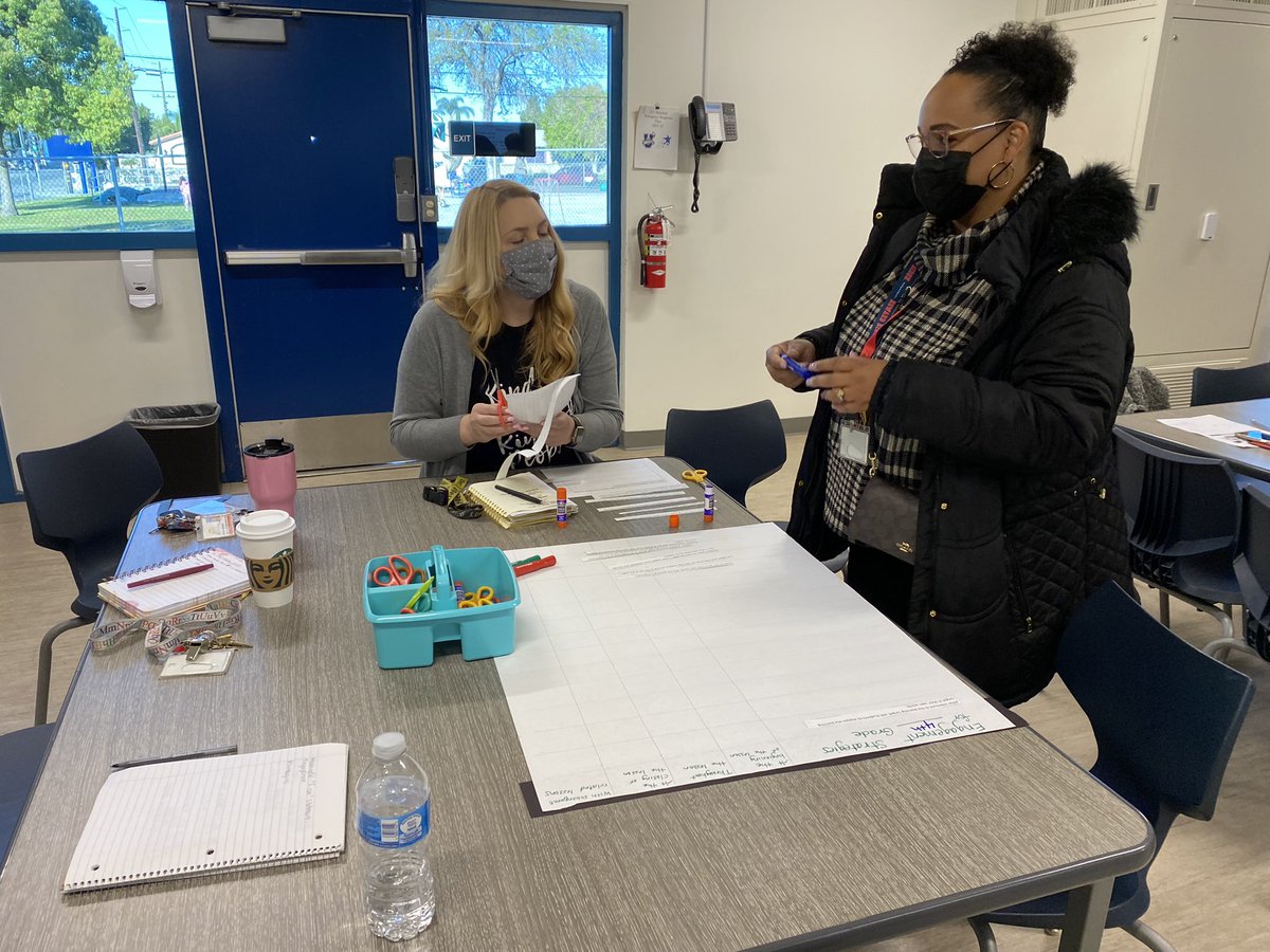 JoshRegerAP's tweet image. Marshall Teachers collaborating with each other on the topic of I can Statements and Meaningful Engagement during our Tuesday Staff Meeting. Our learning never stops!