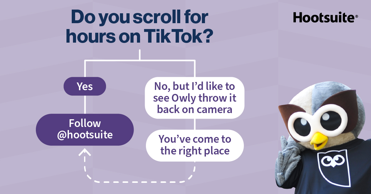 beingbrayden's tweet photo. Don't lie... we know you scroll for hours on TikTok 👀 

If you haven't seen Owly on your FYP yet, you're seriously missing out→ https://t.co/ufacgbbj1X

Watch us from literally anywhere... bed, bathroom, bar, boss's office. Catch ya on TikTok 👋 https://t.co/dTQc16KGd0