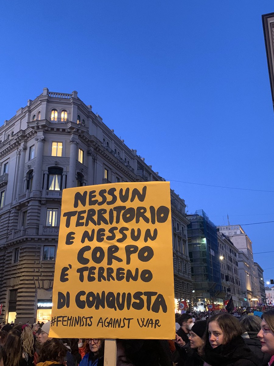 marinagdieguez's tweet photo. Ningún territorio y ningún cuerpo es un terreno de conquista #8M https://t.co/BMyOC5jeZ6
