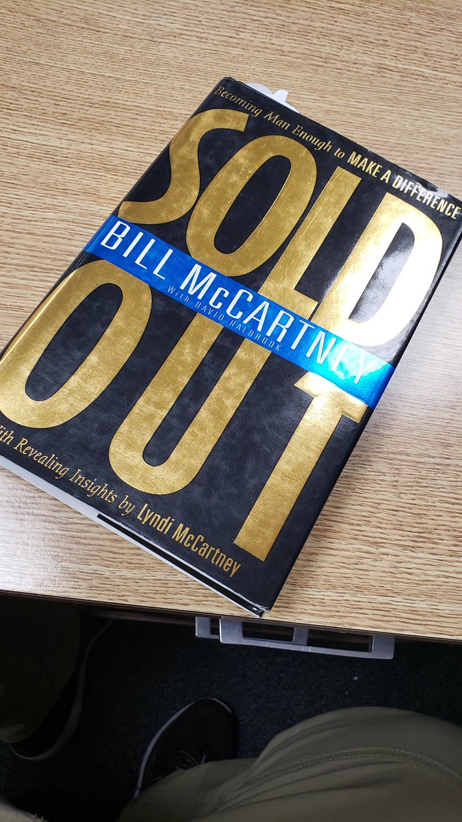 JeffSands2's tweet photo. Only to 6 months... finally finished my 1st RAPP book of the year!   #oldiebutgoodie #mepoclassroom #promisekeepers https://t.co/J9EI5YYmg9