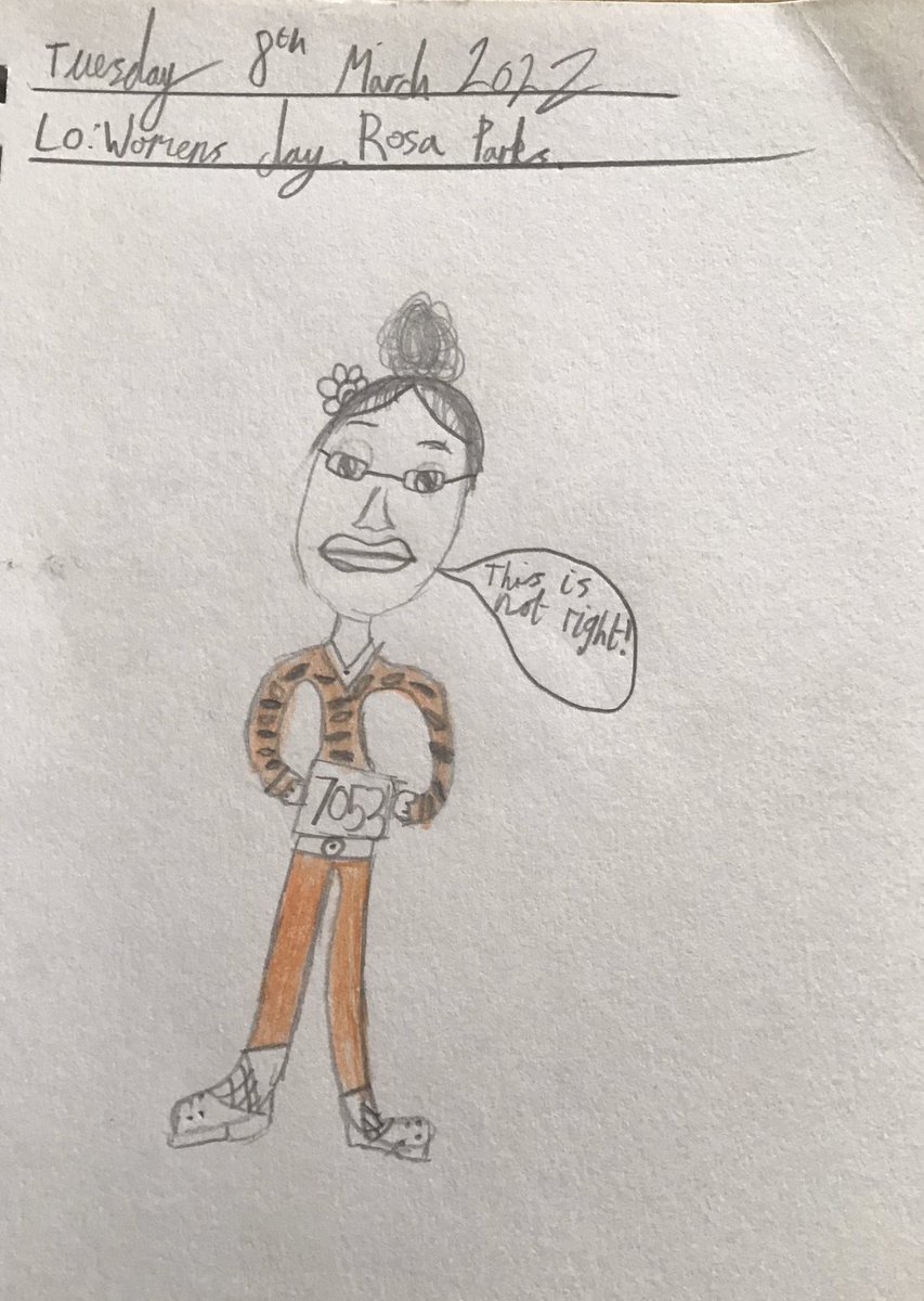 WaterfallMr's tweet photo. Happy International Women’s day! 
Whales class looked at Rosa Parks and heroic world-changing actions today! https://t.co/UYgcZut40L