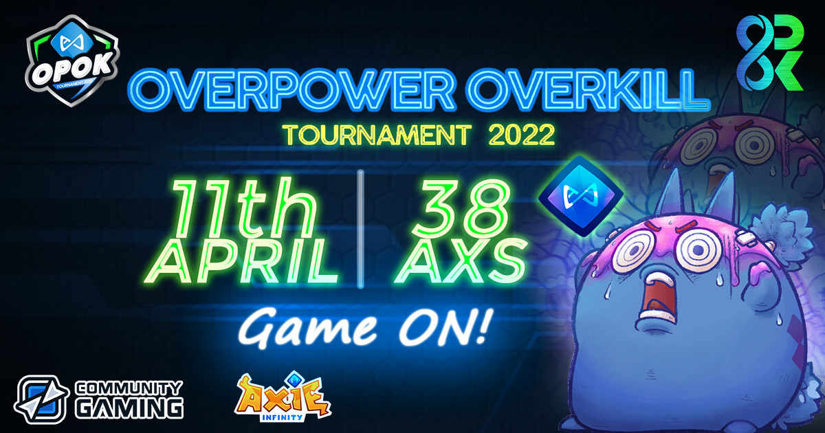 jim_chiew's tweet photo. OPOK Tournament starts using Axie Origins cards for the tournament. @EsportsAxie
Very nice design by @AxieInfinity. Thank you!
Sign-up Details are here! https://t.co/GRgTpcp5Jz
#AxieInfinity , #AxieScholarship , #OPOK, #eSports https://t.co/FzbLvm4Ef0