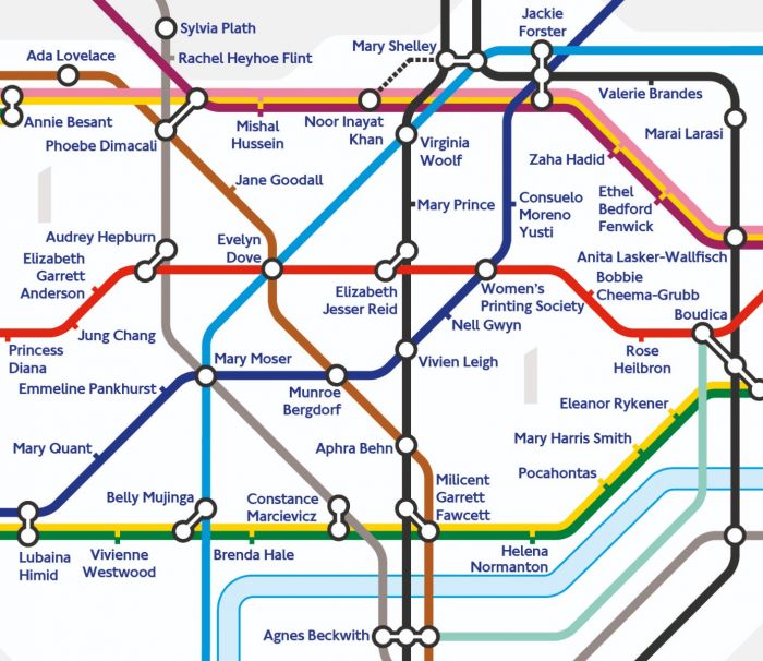 Reimagining London’s Tube map, here’s the #CityofWomenLondon, with women’s names replacing every tube stop. via @ltmuseum, imagined by @renireni, @EmmaWatson, Rebecca Solnit. #IWD22 Happy International Women’s Day! Check it out. 👇 twitter.com/ltmuseumshop/s…