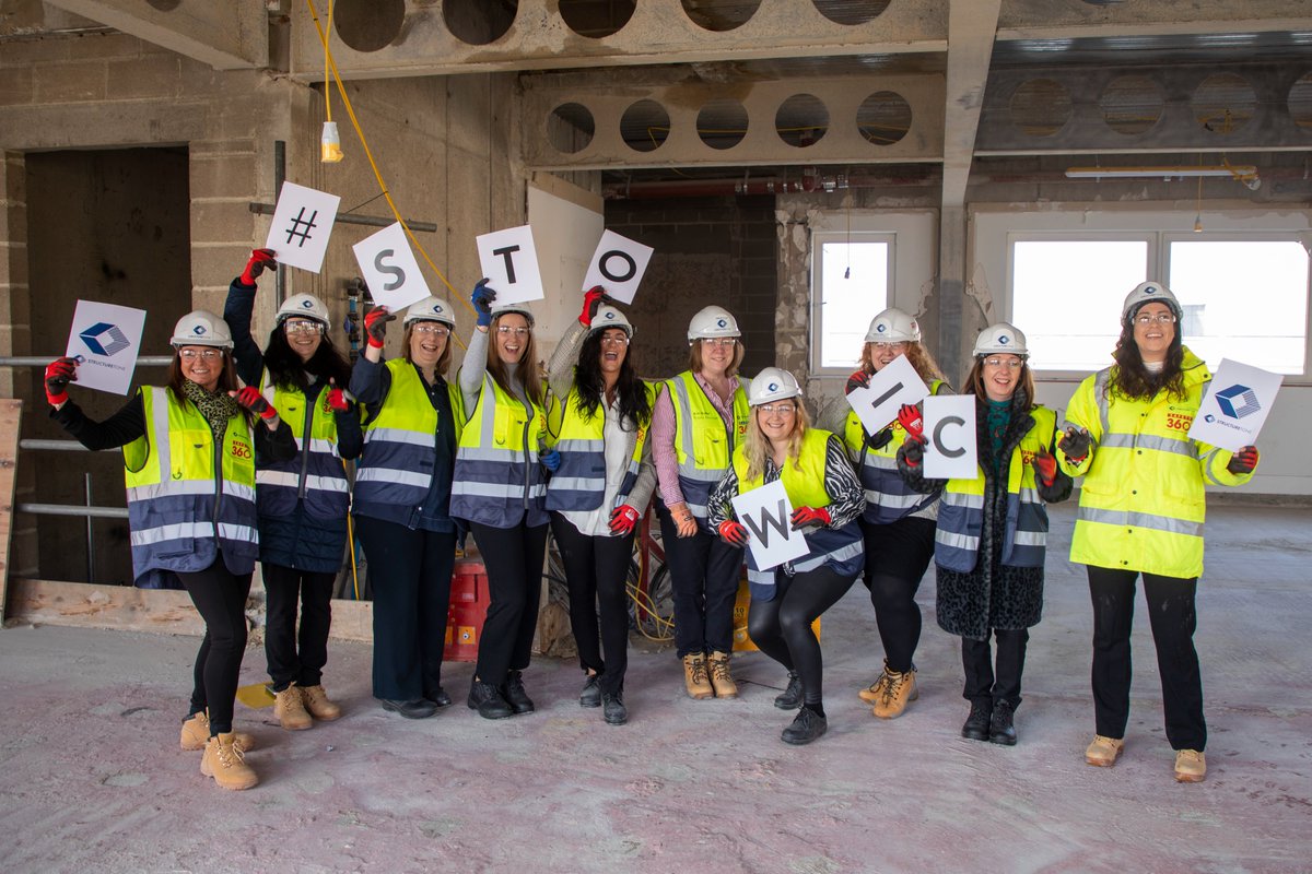 StructureToneUK's tweet photo. Happy #InternationalWomensDay from the incredible women that make our London office! #STOWIC https://t.co/d8hnvBZsq0