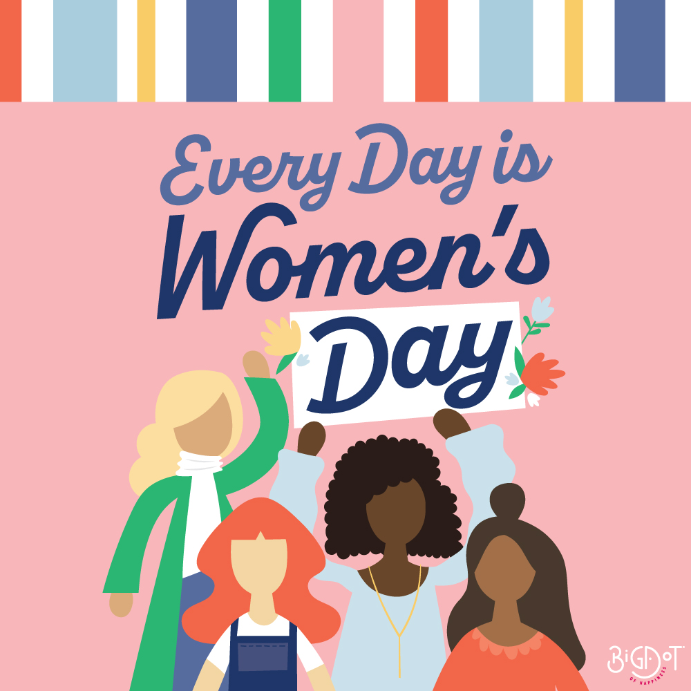 BigDotHappiness's tweet photo. Here's to strong women! May we know them. May we be them. May we raise them. - unknown. Happy International Women's Day!
#bigdotofhappiness #internationalwomensday #women #girlpower #womenshistorymonth #womaninbusiness #womenempoweringwomen #womenfounders https://t.co/kqCCvur9Rr