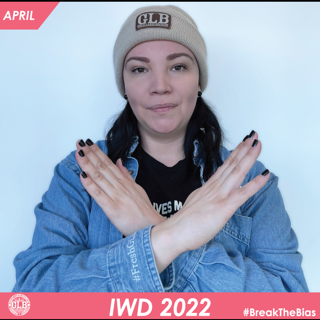 My name is April. I’m Licensee Client Support at GLB. Let's break the bias, and create a world with fair pay, more women in CEO positions, and a world where little girls can dream to have it all.  More from April on GLB Instagram. #BreakTheBias #IWD2022