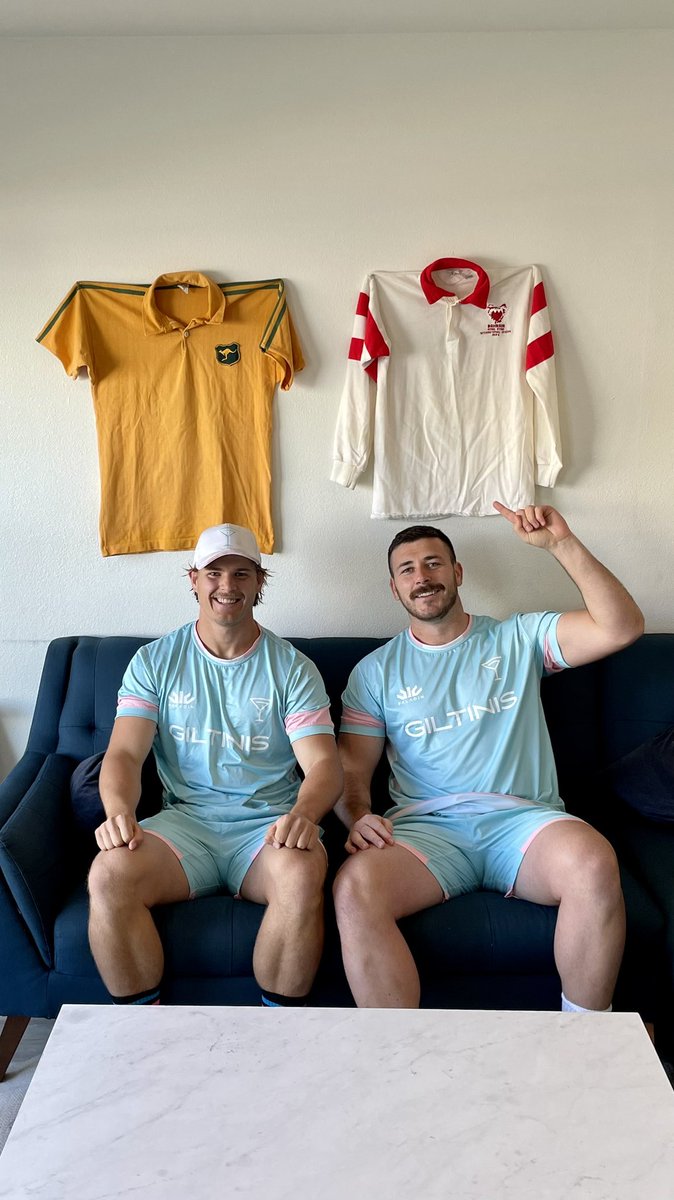 Sean McNulty (@seanmcnulty5) on Twitter photo In 1986 Simon Poidevin (<a href="/wallabies/">Wallabies</a>) and Aidan McNulty (<a href="/bahrainrfc/">Bahrain Rugby</a>) played against each other in the <a href="/OfficialHK7s/">Hong Kong Sevens</a> and swapped jerseys after the game. 36 years later, their sons are room mates and team mates (<a href="/Giltinis/">LA Giltinis</a>) and have found the jerseys. How good’s footy! In 1986 Simon Poidevin (<a href="/wallabies/">Wallabies</a>) and Aidan McNulty (<a href="/bahrainrfc/">Bahrain Rugby</a>) played against each other in the <a href="/OfficialHK7s/">Hong Kong Sevens</a> and swapped jerseys after the game. 36 years later, their sons are room mates and team mates (<a href="/Giltinis/">LA Giltinis</a>) and have found the jerseys. How good’s footy!