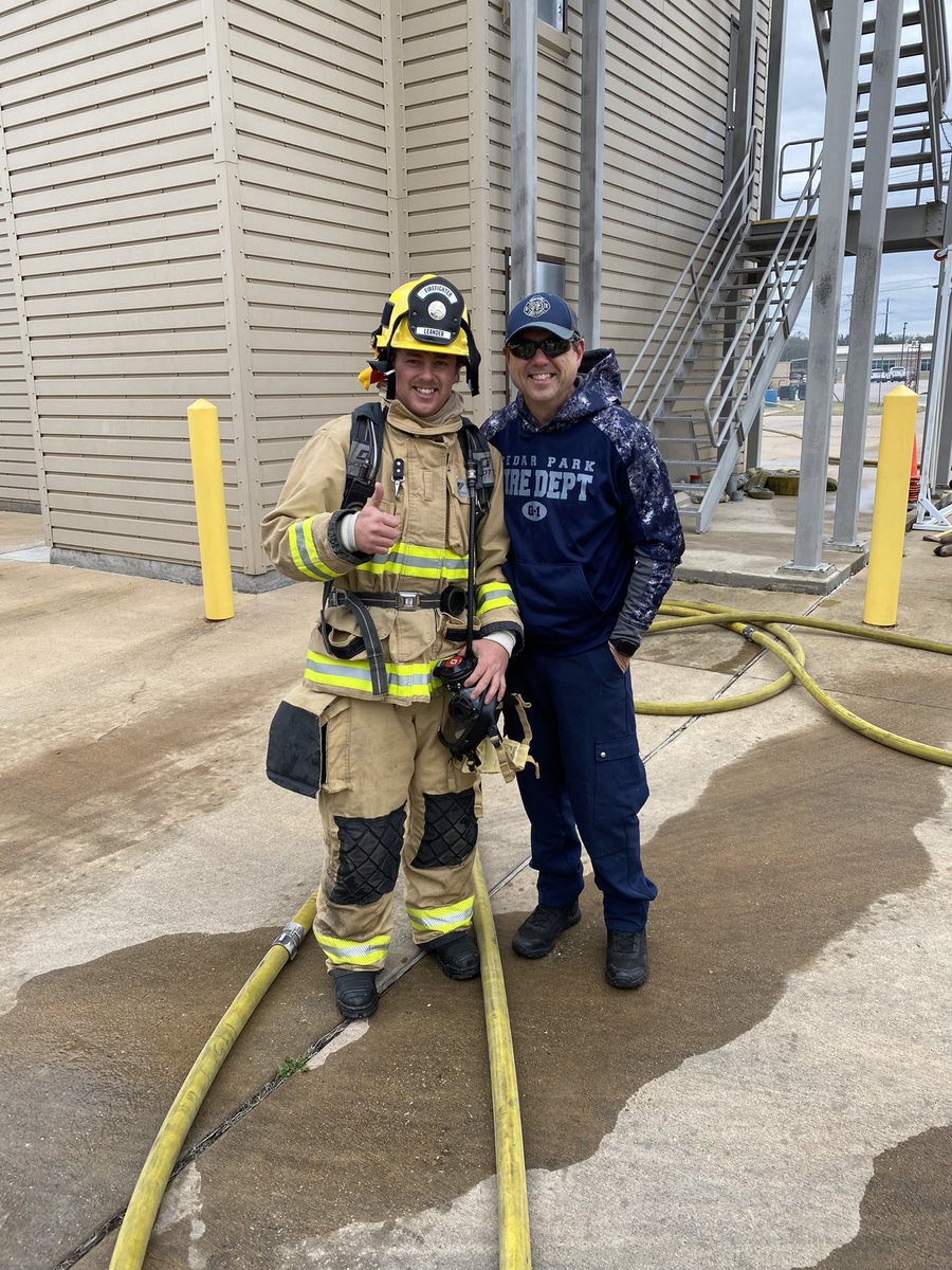 shelloriley's tweet photo. My boys♥️ @kolton_oriley was live fire training at Mickey’s department’s training facilities and Mickey was on shift. New hire training with the eyes of those who watched him grow up. #firefamily #firewife #firemama #firedaughter #proud https://t.co/vBgU6sNqBT