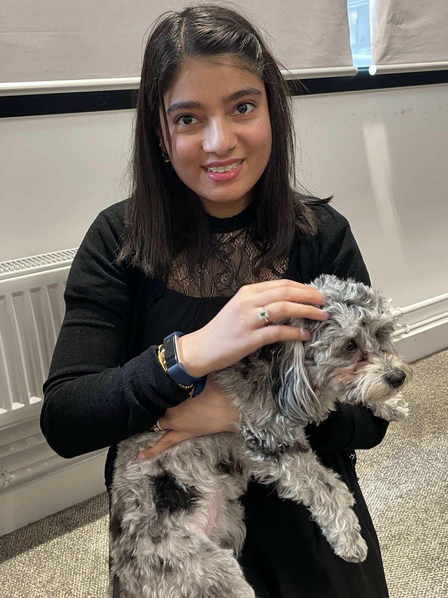Truffles_999's tweet image. Truffles paid a visit to Lloyd House today to meet the lovely hard working finance team. Cuddles all round followed by a well earned puppaccino in Brindley Place. #milkmoustache @WestMidsPCC @OscarKiloNine
