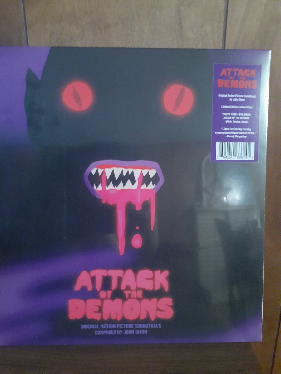 secretlybatman's tweet photo. Got in Attack of the Demons vinyl I won during the @TheMutantFam's #FilmmakerFocus watch party.
Thank you!
The #MutantFam is such an amazing group to be a part of. https://t.co/AmprH3AlAJ