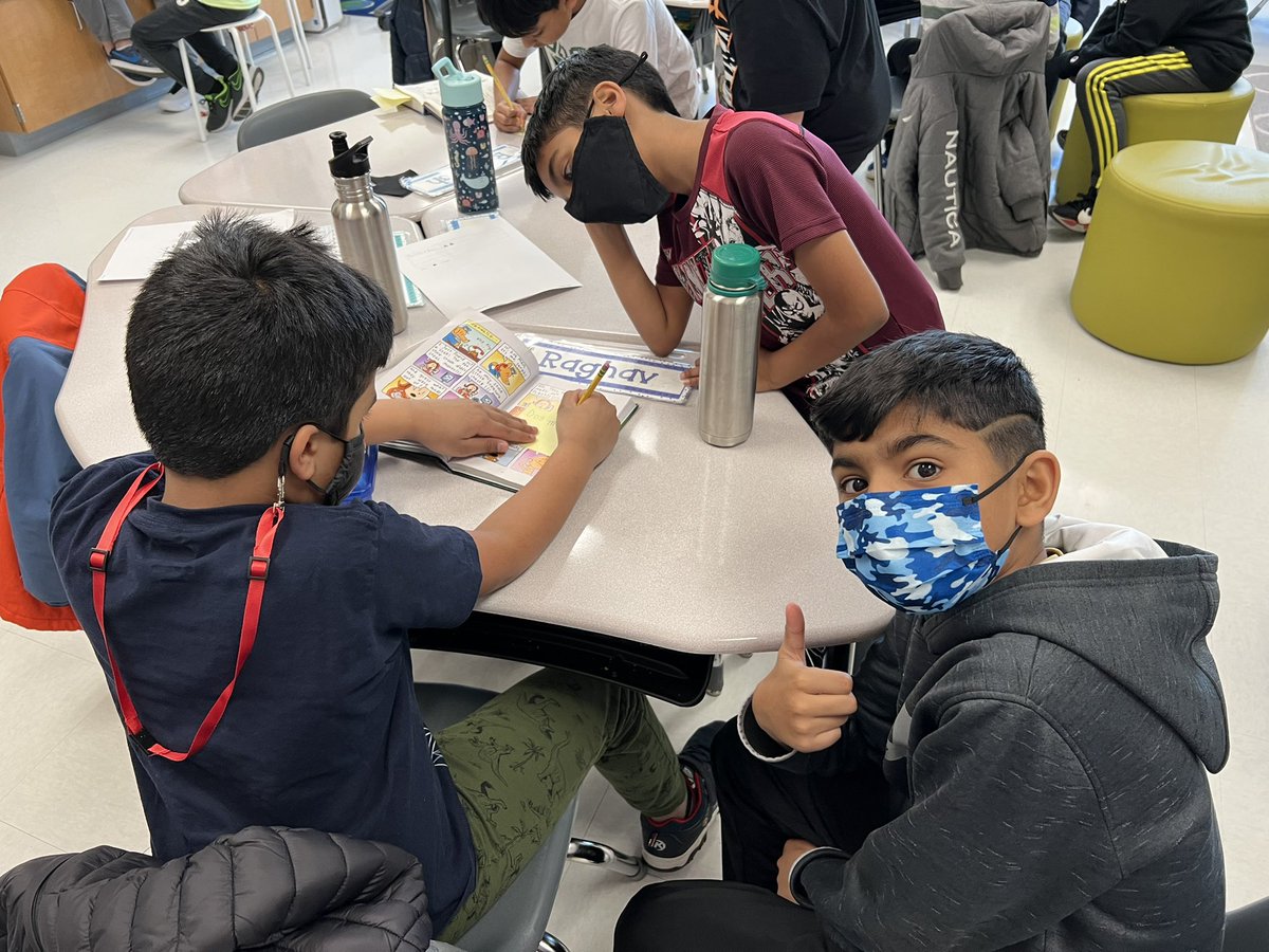 Our reading buddies helped us practice fluency and stop and jots in our books today. Thanks <a href="/MissJimenez235/">Jacqueline Jimenez</a> for collaborating with us! #GoGPGators <a href="/GoshenPostES/">Goshen Post ES</a>