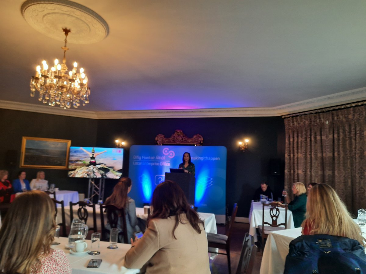 Imagine_lab_'s tweet photo. Enterprise Week continues. Great morning celebrating International Women's Day 2022 at Castle Grove Estate in Letterkenny. 

#womeninbusiness #network #enterpriseweek #IWD2022 #inspiration https://t.co/3HvG39JagM