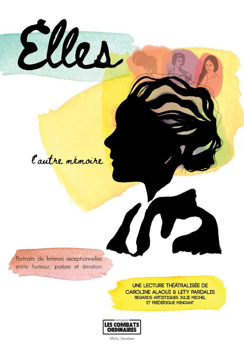 MQBellangerais's tweet photo. Elles, l’autre mémoire - Cie Les Combats Ordinaires - Jeudi 10 mars 2022, 20h.
Lecture théâtralisée qui raconte les histoires captivantes de femmes et filles extraordinaires, sans laisser d’empreinte à leur mesure. A partir de 10 ans - Sur réservation 02 99 27 21 10. https://t.co/sWzAS717yl