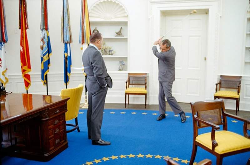 Richard Nixon Oval Office