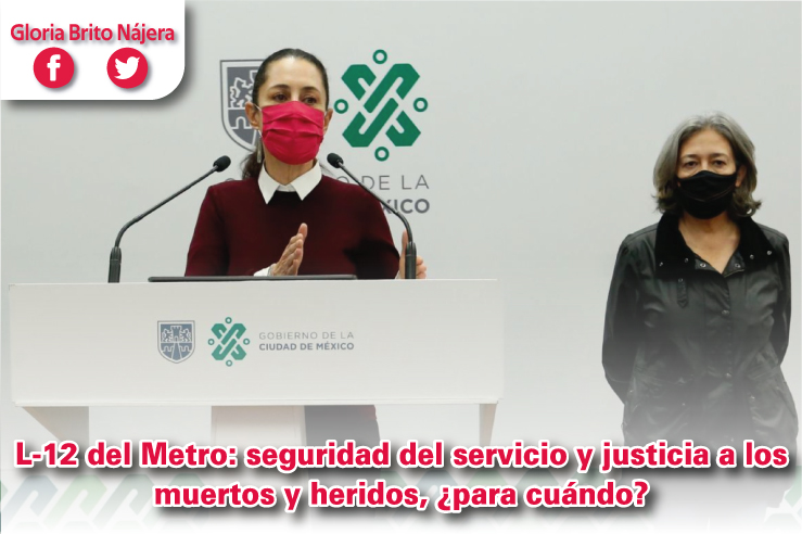 GloriaBritoN's tweet photo. Buen día los invito a leer mi  más reciente artículo: L-12 del Metro: seguridad del servicio y justicia a los muertos y heridos, ¿para cuándo?

#CDMX #México 

https://t.co/mYqiBDPd7r https://t.co/6NZtfYQBoV