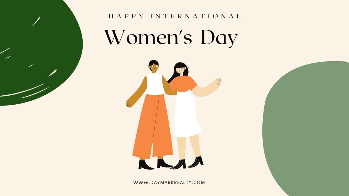 DaymarkRealty's tweet photo. At Daymark, we appreciate women across the globe. Thank you for all that you provide to society!
#Women'sHistoryMonth
#InternationalWomen'sDay https://t.co/7Y6GVgtNWk