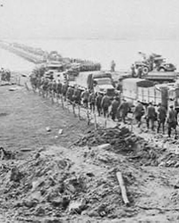G6_795th's tweet photo. March 1945, the 795th MP BN left Rennes, France finally arriving in Dorsten, Germany! In the final months of the War, MP Soldiers filled vital roles to ensure to stability of liberated Europe. @G7_795_MP @fortleonardwood @MPRAONLINE @CMDTArmyMPs @USArmyMPCorps @MSCoECG https://t.co/CCQMxsb5oN