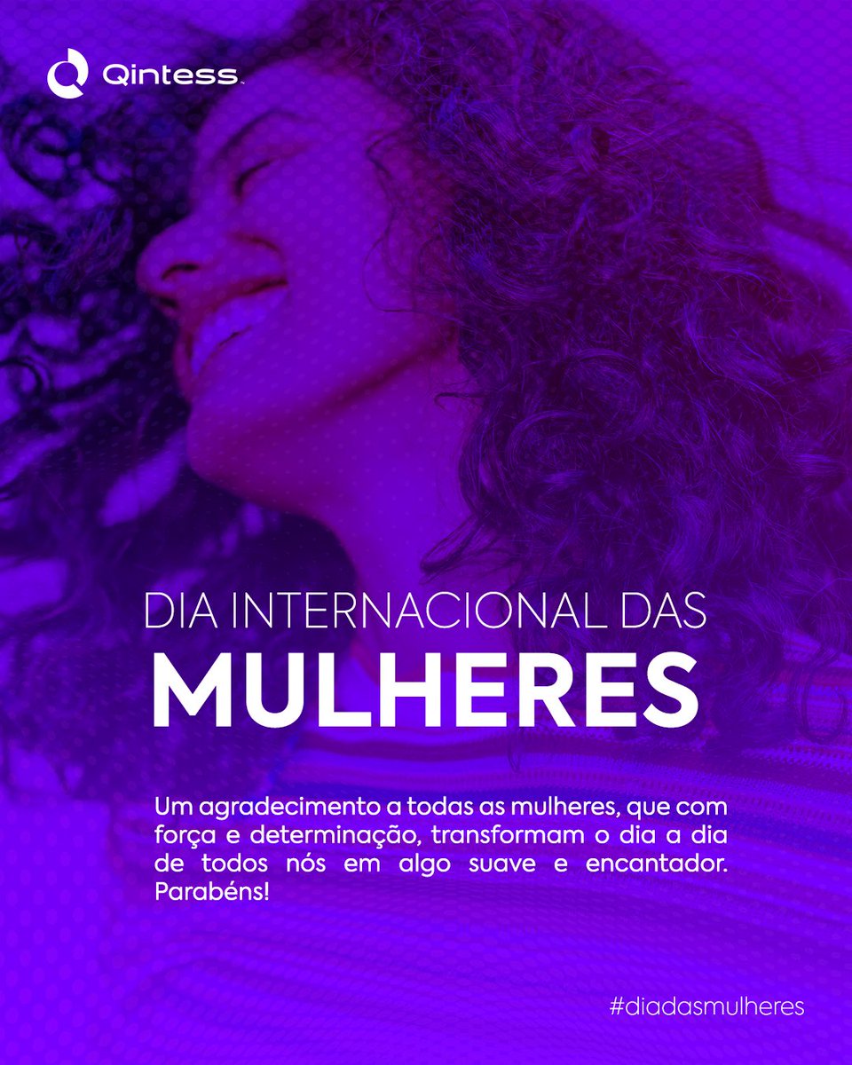qintessoficial's tweet photo. Feliz dia Internacional das Mulheres. Que a sua essência continue transformando o nosso mundo.

#felizdiadasmulheres #mulheres #mulheresqintess https://t.co/IEIUTb8EEB