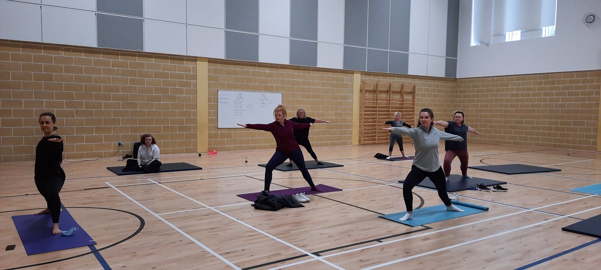 ActiveS_Wcald's tweet photo. Happy International Women's Day from our @WestCalderHigh staff and pupils at after school Yoga club today. 
@LotusLearnYoga @WCHSHWB @ActiveWL #IWD2022 https://t.co/ldXt0LNvbr