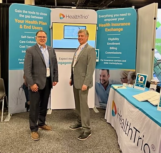 Enjoying the day with <a href="/RISEhlth/">RISE</a> at #RISENational2022 meeting with everyone in attendance! If you haven't yet, stop by booth 212 to meet with the team, learn more about how HealthTrio can support your #MedicareAdvantage plans, and enter our drawing to win an iPad!

#healthplans
