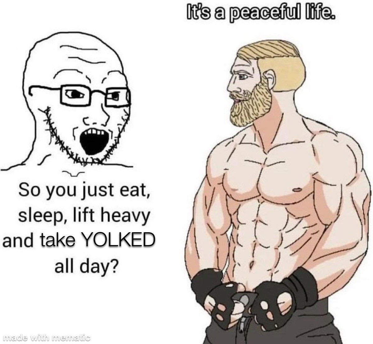 YOLKED (@yolkedstrong) on Twitter photo 