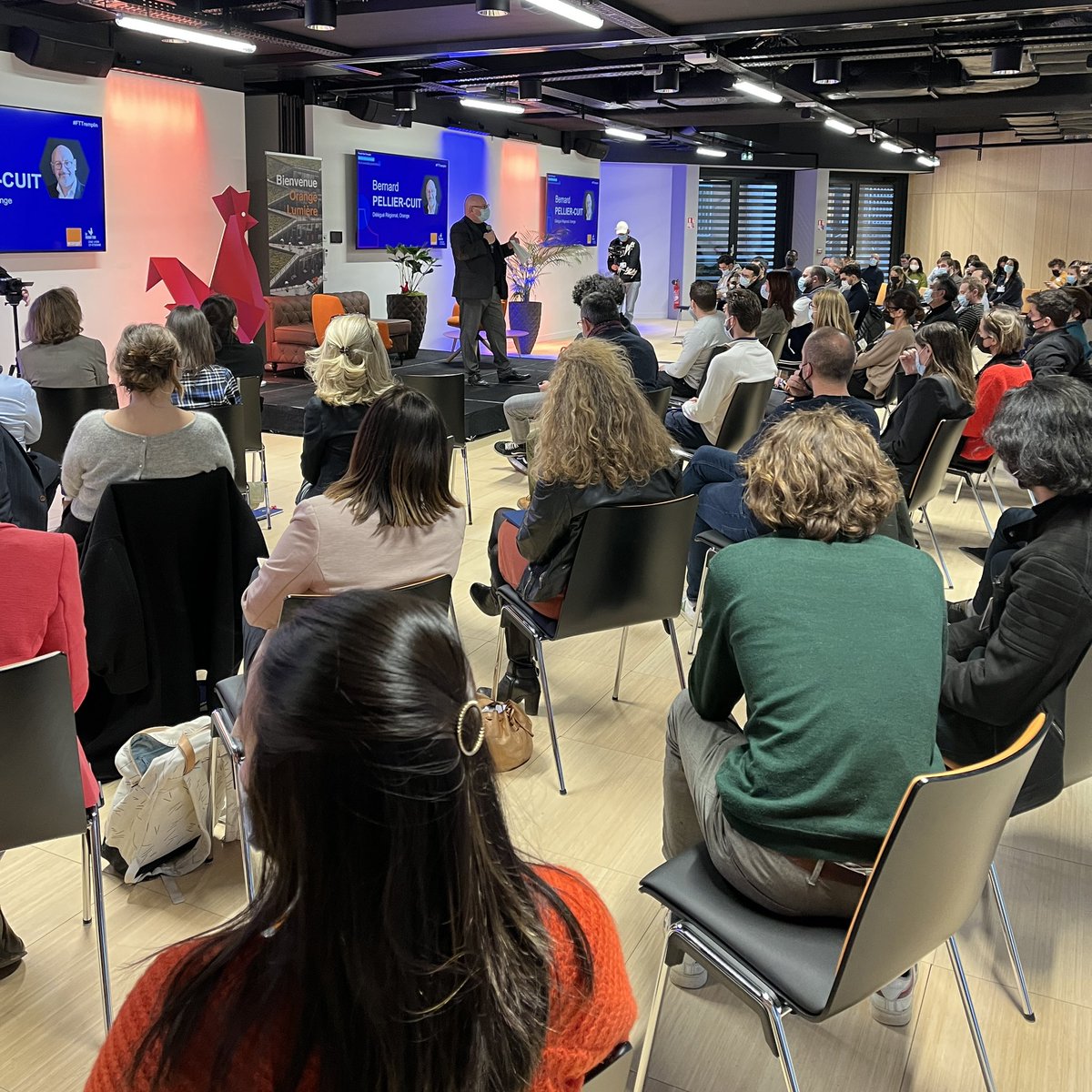 🚀Soiree de lancement de la nouvelle promotion <a href="/frenchtechonels/">French Tech Saint-Etienne Lyon</a> tremplin Rencontre passionnante avec les 12 lauréats pour découvrir leurs projets autour du #numérique, de l’industrie, de la santé … 👏🏻👏🏻