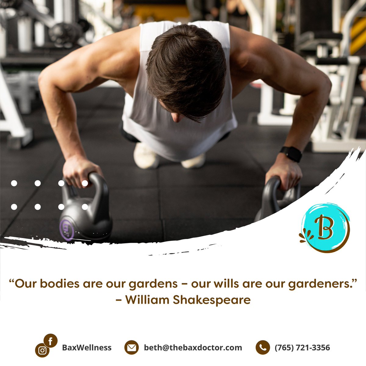 BaxBbax's tweet photo. Like any garden you must tend to it to ensure a successful harvest. Tend to your mental, emotional, physical health, and reap the rewards of wellness. https://t.co/L6KZwGDS95