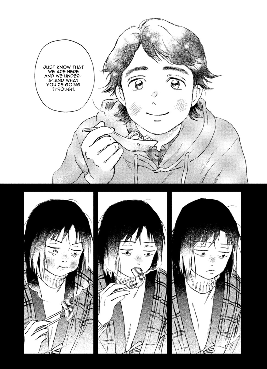 6. Skip to Loafer - Takamatsu Misaki (39 ch~)Tied with Blue Period for my fav ongoing, Skip to Loafer is a coming of age that never fails to make me smile. One of the healthiest manga I& #39;ve read.It shows the importance of communication and acceptance (even of one& #39;s own flaws).