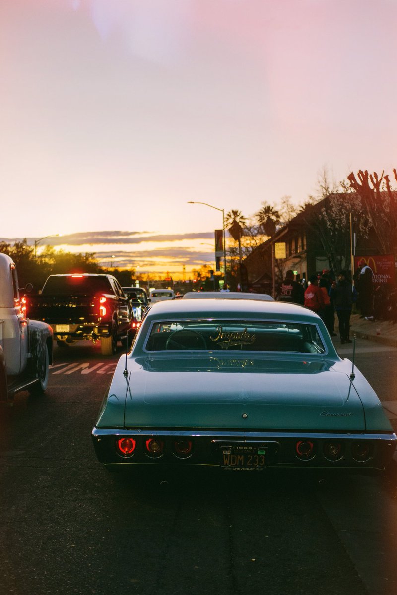 into the sunset