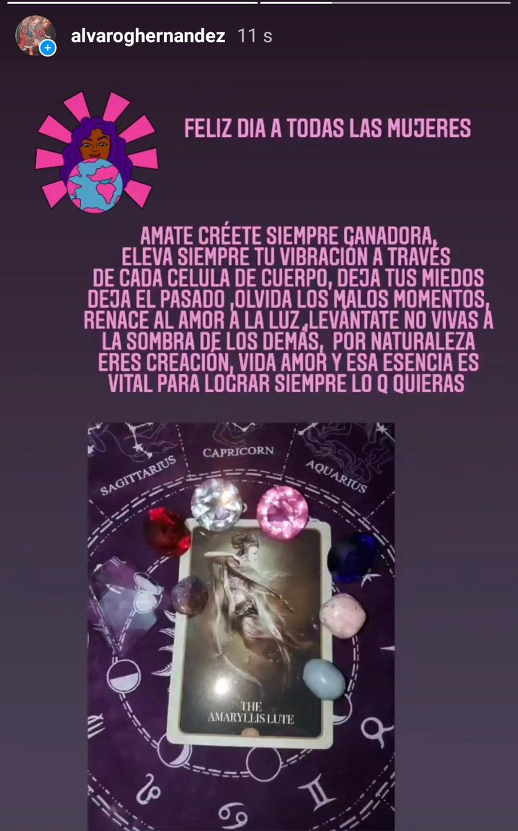 alexrunas78's tweet photo. Feliz día a todas las mujeres !#Diadelamujer #womenpower #WomansDay #horoscopo https://t.co/6U10in7vfu
