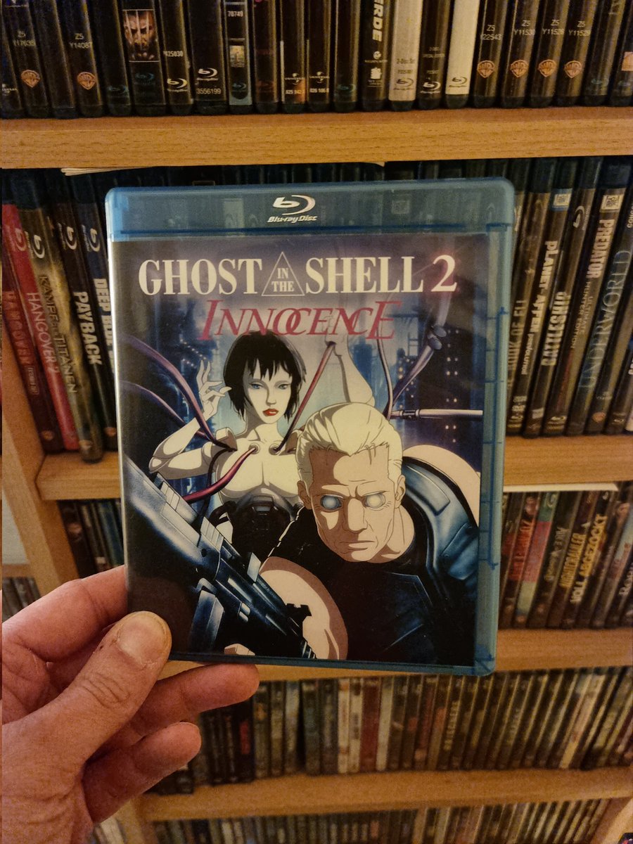 MrMullder's tweet photo. Ice da kommt man von der Arbeit und findet das im Briefkasten.
#GhostintheShell2Innocence
#NeuimRegal #FilmTwitter #film #anime https://t.co/qukIlmHKs4