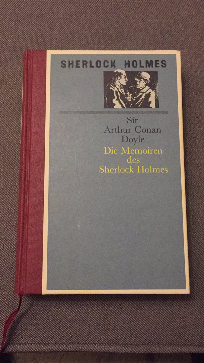 Markus25021978's tweet photo. Heute nochmal einen Klassiker zur Hand genommen. #Lesen #Klassiker #SherlockHolmes https://t.co/8xC3NKLnCL