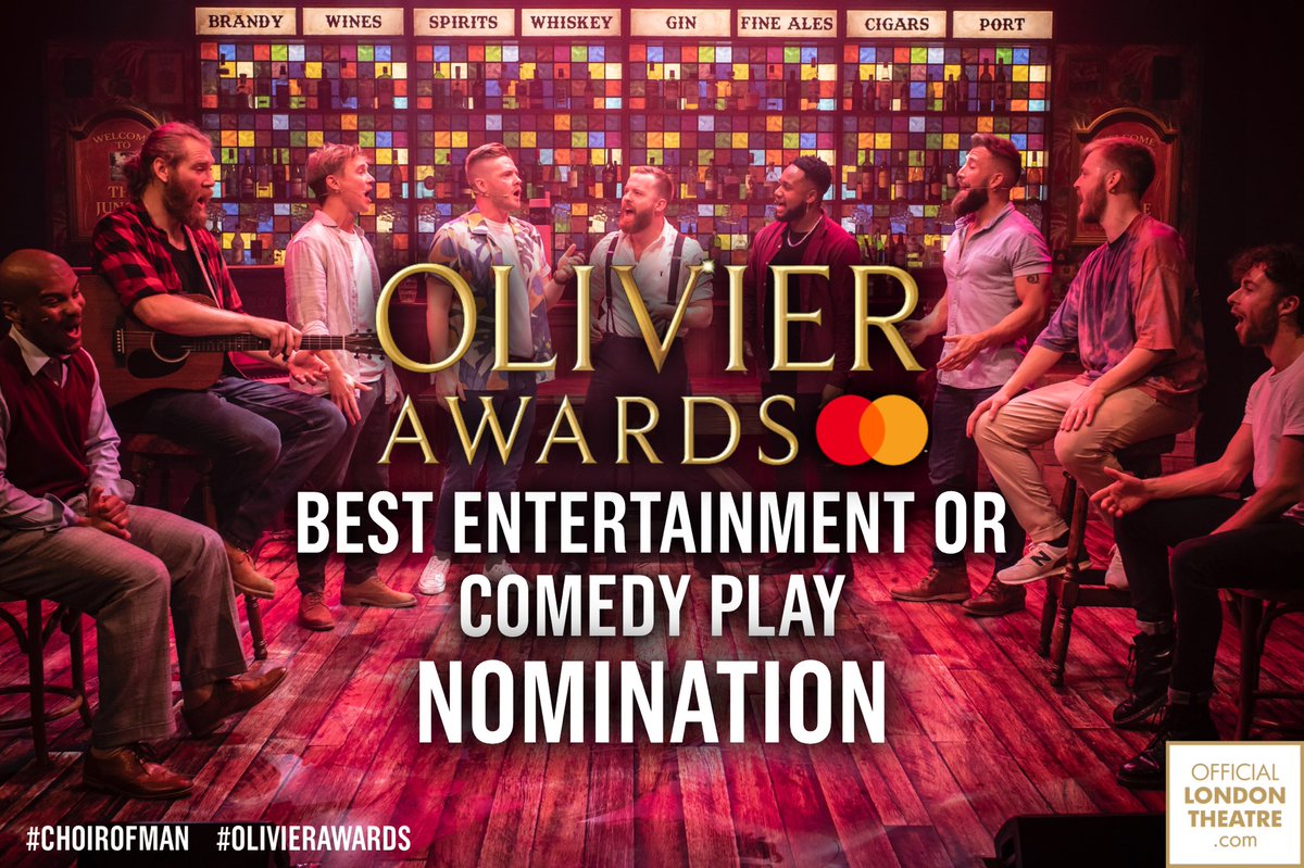 INCREDIBLE! We’re nominated for an Olivier Award!!! 😆😆😆 Absolutely speechless…
#OlivierAwards2022 #BestEntertainmentOrComedyPlay 
<a href="/OlivierAwards/">Olivier Awards</a> <a href="/london_theatre/">Official London Theatre</a>