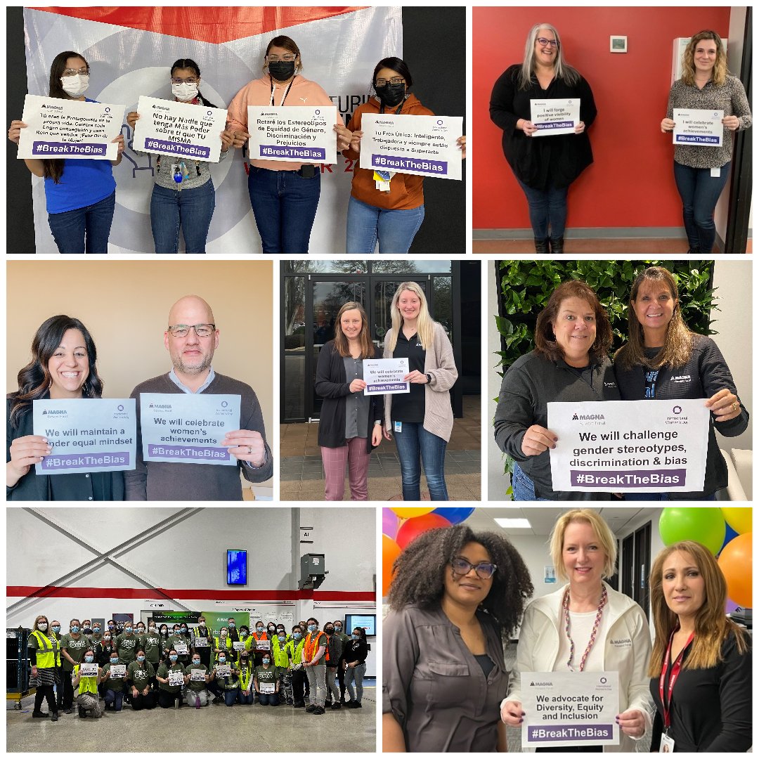 MagnaInt's tweet photo. Recognizing and celebrating those driving change toward an unbiased and inclusive world for women of all generations. Forward. For All. #IWD2022 #WomenOfMagna #BreakTheBias https://t.co/eIGuBdsQwY