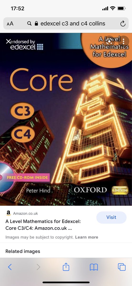 Long shot plea: anyone got this book at home ? I can’t find mine and would love a specific parametric areas question out of it before tomorrow? Many thanks