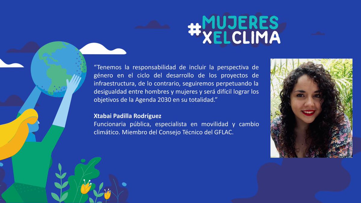 alixtabai's tweet photo. Este #8M #mujeres de todo el 🌎 recordamos la importancia y urgencia de la #accionclimatica en favor de la transformación de nuestras #ciudades a través de #infraestructura #sostenible que incluya en su #planeación la #perspectivadegénero 
#MujeresXElClima #MujeresXElCambio https://t.co/qfWCmQgOj4