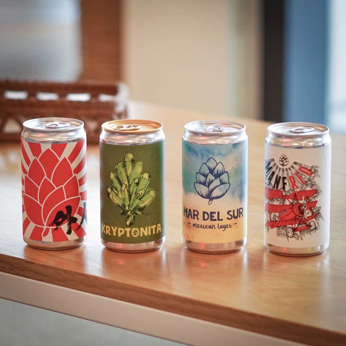 Nuestras cervezas clásicas en una nueva presentación.