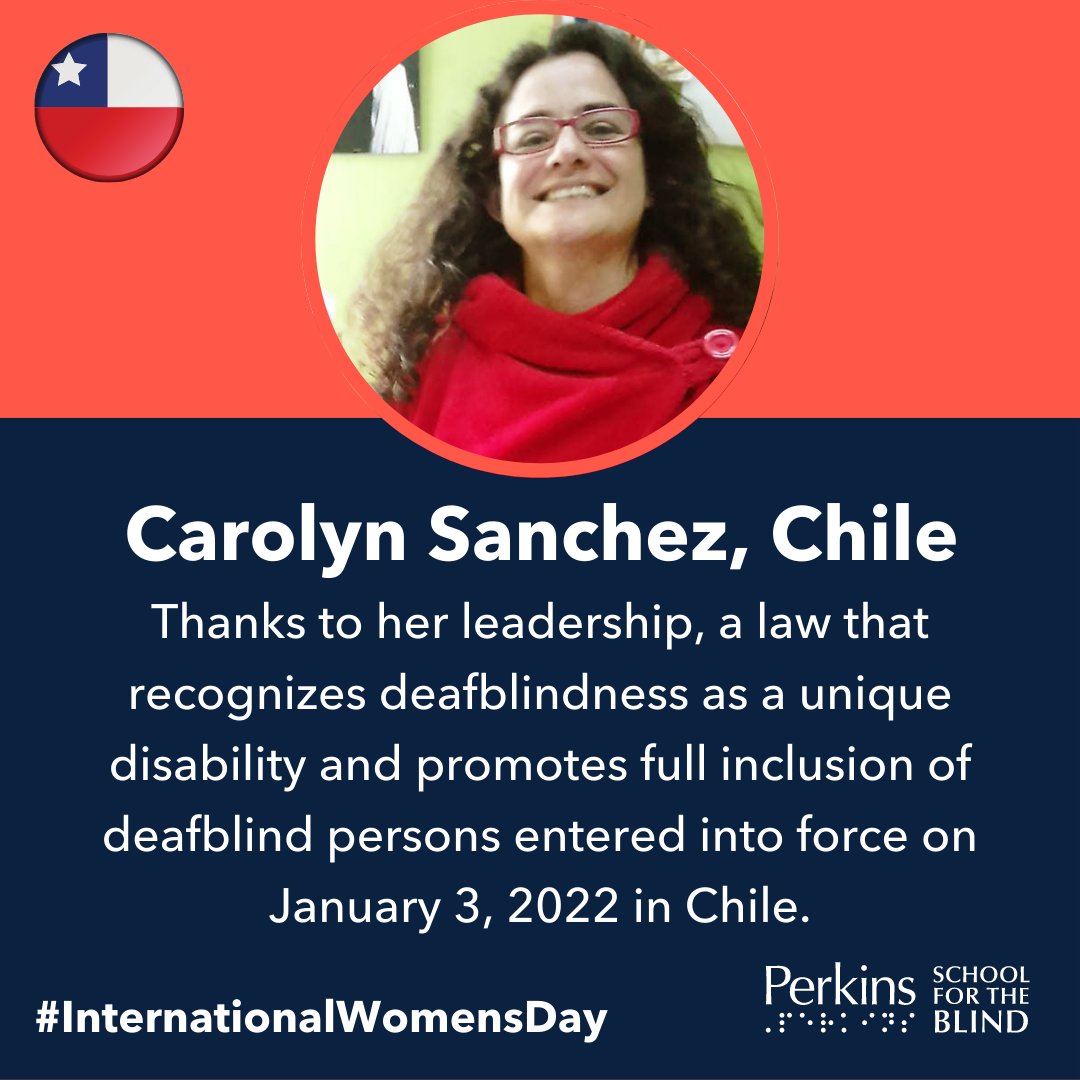 1/2 On #InternationalWomensDay, we’re taking a moment to highlight these female graduates of #Perkins Educational Leadership Program (ELP) &amp; their extraordinary work for people with complex, multiple disabilities in their countries

#BreakTheBias #PerkinsInternational #IWD2022