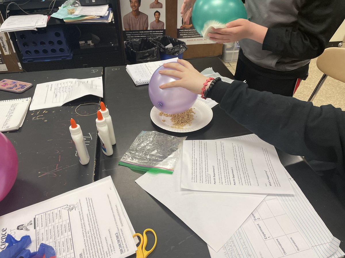 winterblessing's tweet photo. Having fun experimenting with static electricity @PGMSinBCPS @MagnessDeb @BCPSSci https://t.co/PCJjDIjTCR