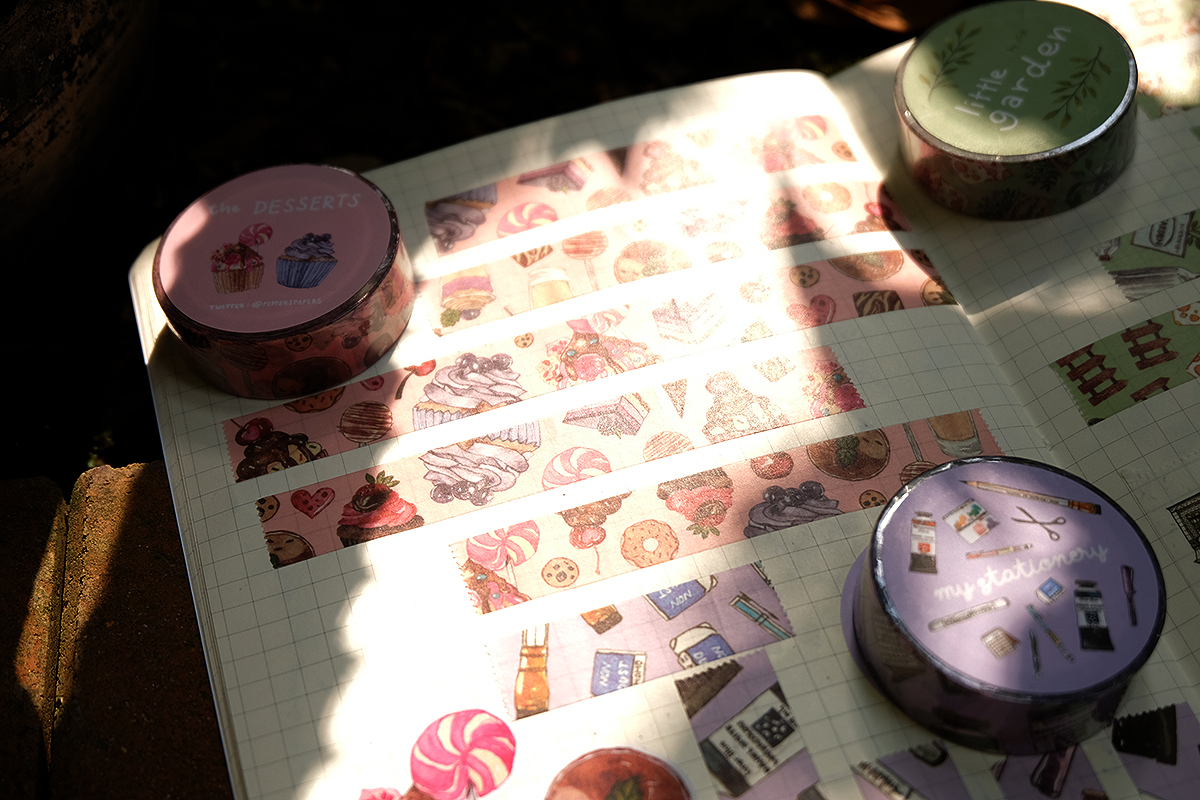 Pepper's Papers A13 ArtLabArtMarket on Twitter "เทปของหวานสีชมพูเหลือ