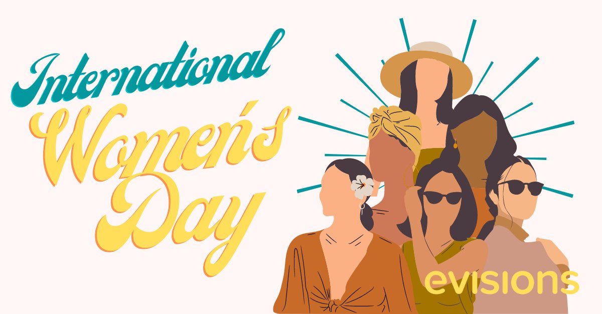 EvisionsInc's tweet photo. Happy International Women's Day! Thank you to all of the inspiring #Evisions women and their valuable contributions. https://t.co/INuH2rwLmh