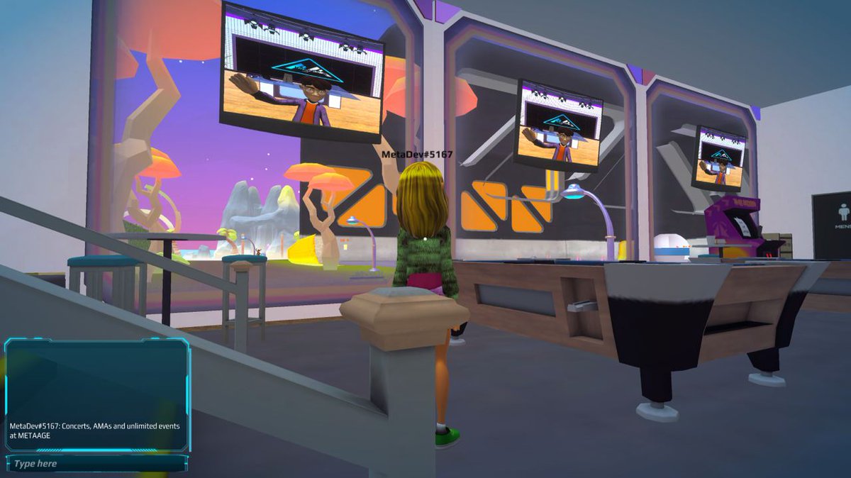 ordigensBTC's tweet photo. You can broadcast AMAs, concerts, news and watch all this live in the MetaAge world, with your own avatars by using the MetaAge studio 🎥

#Metaverse #NFT #Solana #cryptocurrency https://t.co/LniuiWAHJC