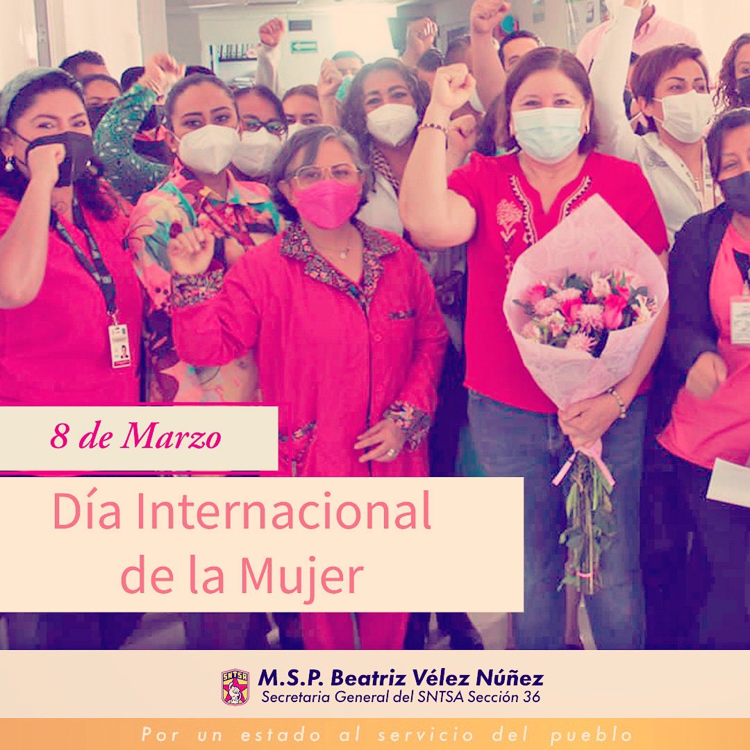 El #DíaInternacionaldelaMujer es la conmemoración de la lucha contra las violencias y desigualdades que sufrimos las mujeres.
Unidas seamos inspiración, rompamos barreras, estereotipos y continuemos luchando por la justicia y los derechos humanos de todas y todos.  #8M2022