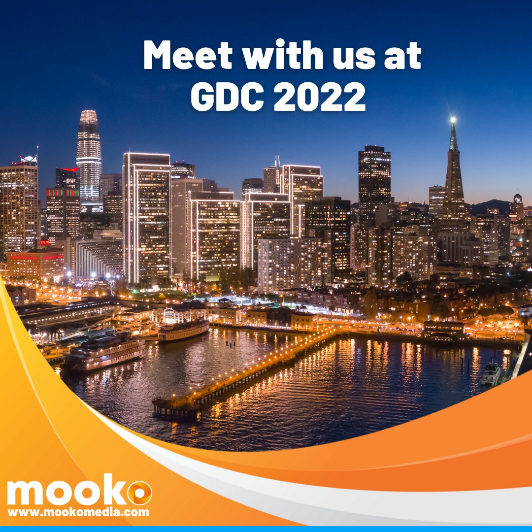 MookoMedia's tweet image. #mobilegamedevelopers, are you ready for #GDC2022? 

We are excited to safely meet our customers &amp;amp; partners to discuss #mobilemarketing goals. 

Are you interested in learning how we can help you achieve #ASO? Contact us at mooko.media/contact-us/ to schedule a meeting.