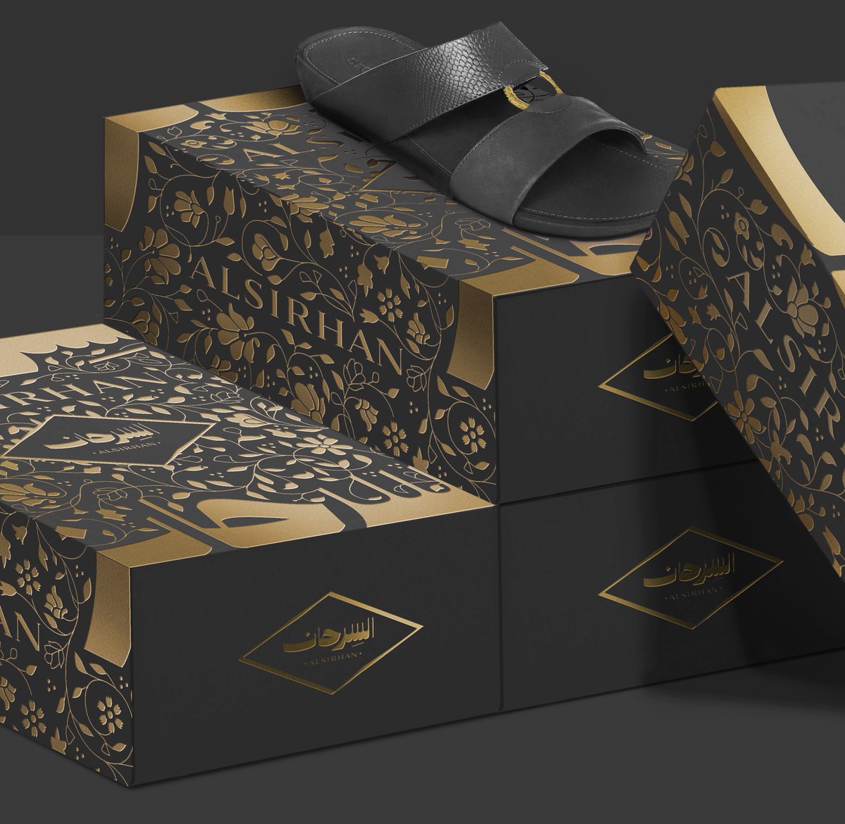 Rebrand for Alsirhan Shoes in 2018 with <a href="/MorcosKey/">Morcos Key</a> <a href="/satellite0ffice/">Satellite</a> for <a href="/BeattieandDane/">Beattie+Dane</a>: