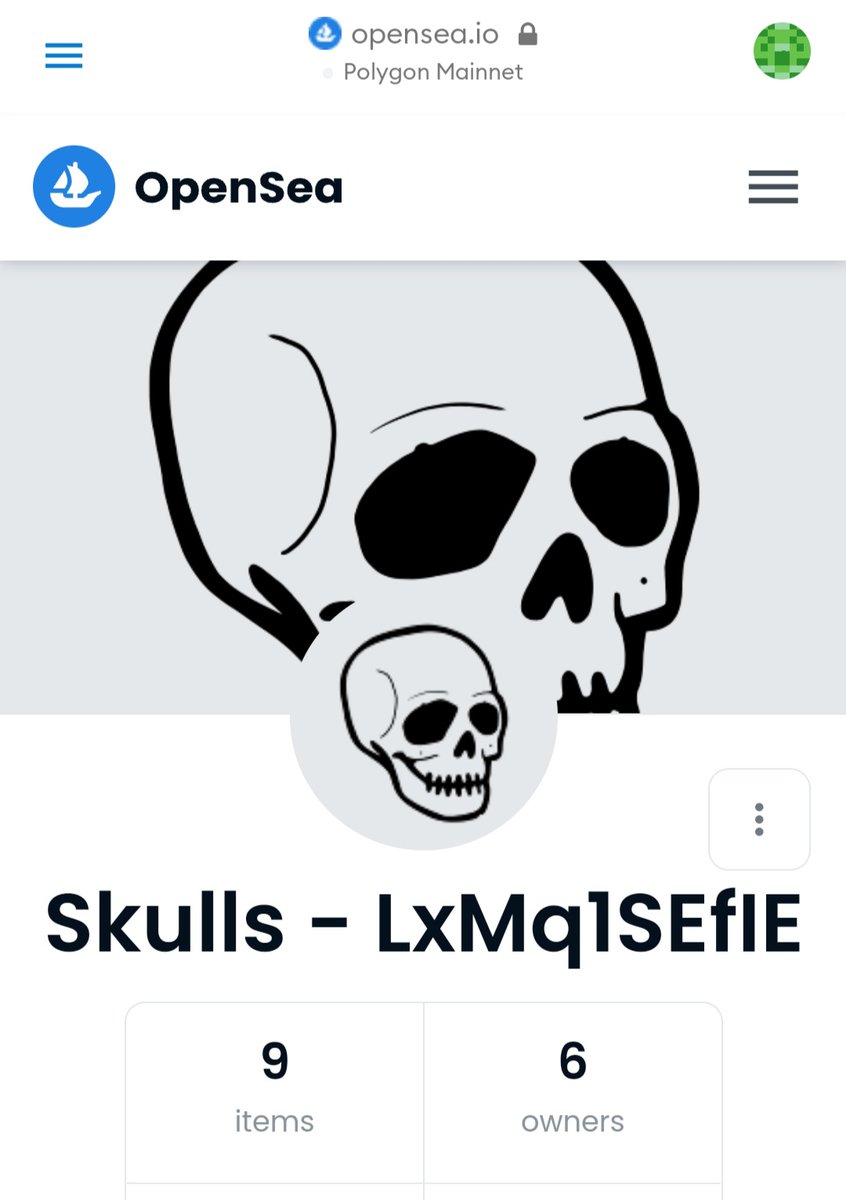 OG141436340's tweet photo. @MintablesNFT thank you so much for everything. Made some test skulls to just get familiar with the program. 
I'm loving it. I have even sold some of my test skulls. Hahhaha https://t.co/HoJAHaGlkL