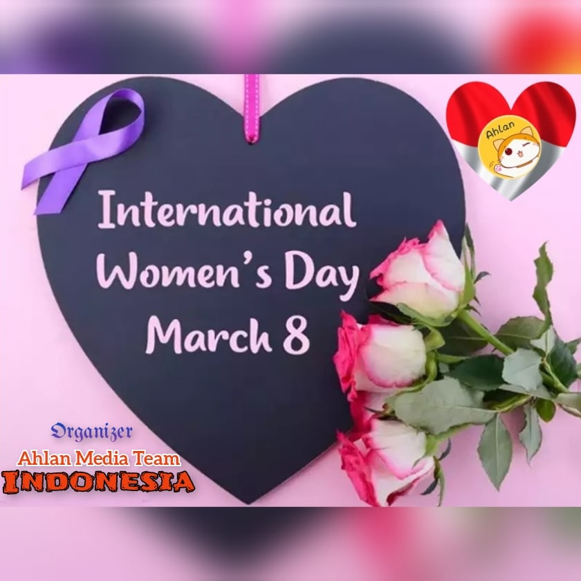 Happy International Women's Day from Ahlan Indonesia Official Team
