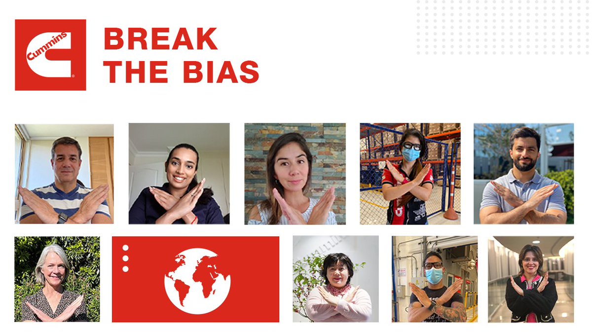 Today on #InternationalWomensDay, we're celebrating our employees’ passion for gender equality through their volunteerism in Cummins Powers Women, which has benefitted 26 million women and girls.

Together, we can forge women's equality. Collectively we can all #BreakTheBias.