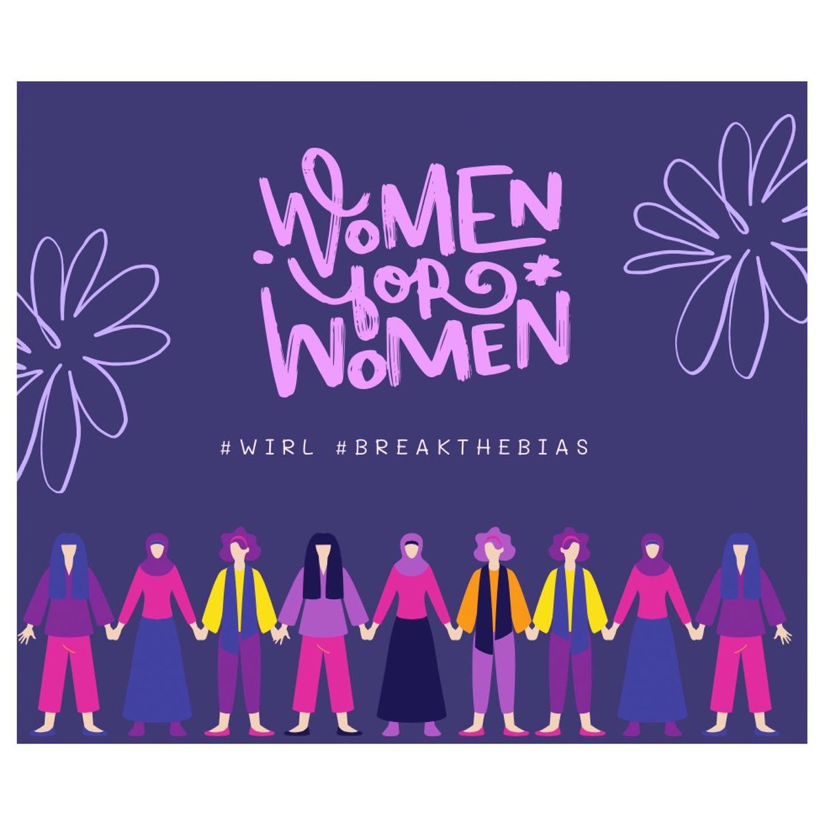 AlleghenyWirl's tweet photo. With the theme this year being #breakthebias we want to wish all the wonderful women a very Happy International Women’s Day. 💁‍♀️🙋‍♀️👭Swipe down👇🏻for a powerful message. #internationalwomensday #fearlesswomen #womenempowerment #womensupportingwomen #wirl https://t.co/ZopA6MhO8F