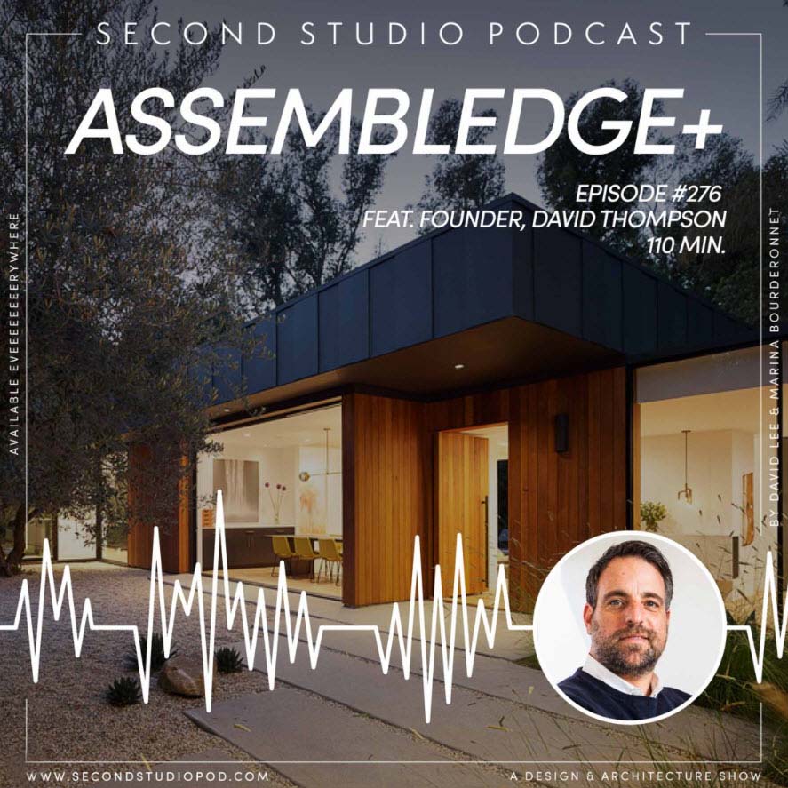 assembledge's tweet image. A down to earth, funny and insightful session with @SecondStudioPod and our Principal, David Thompson. 
secondstudiopod.com/podcast-11/276…
#assembledge #secondstudiopodcast #architecture @podcast